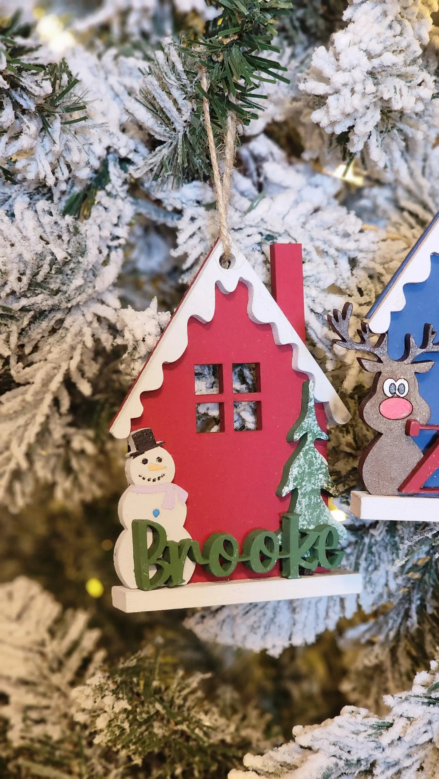 Children's Cottage | Personalized Ornament Woodsy What Knots
