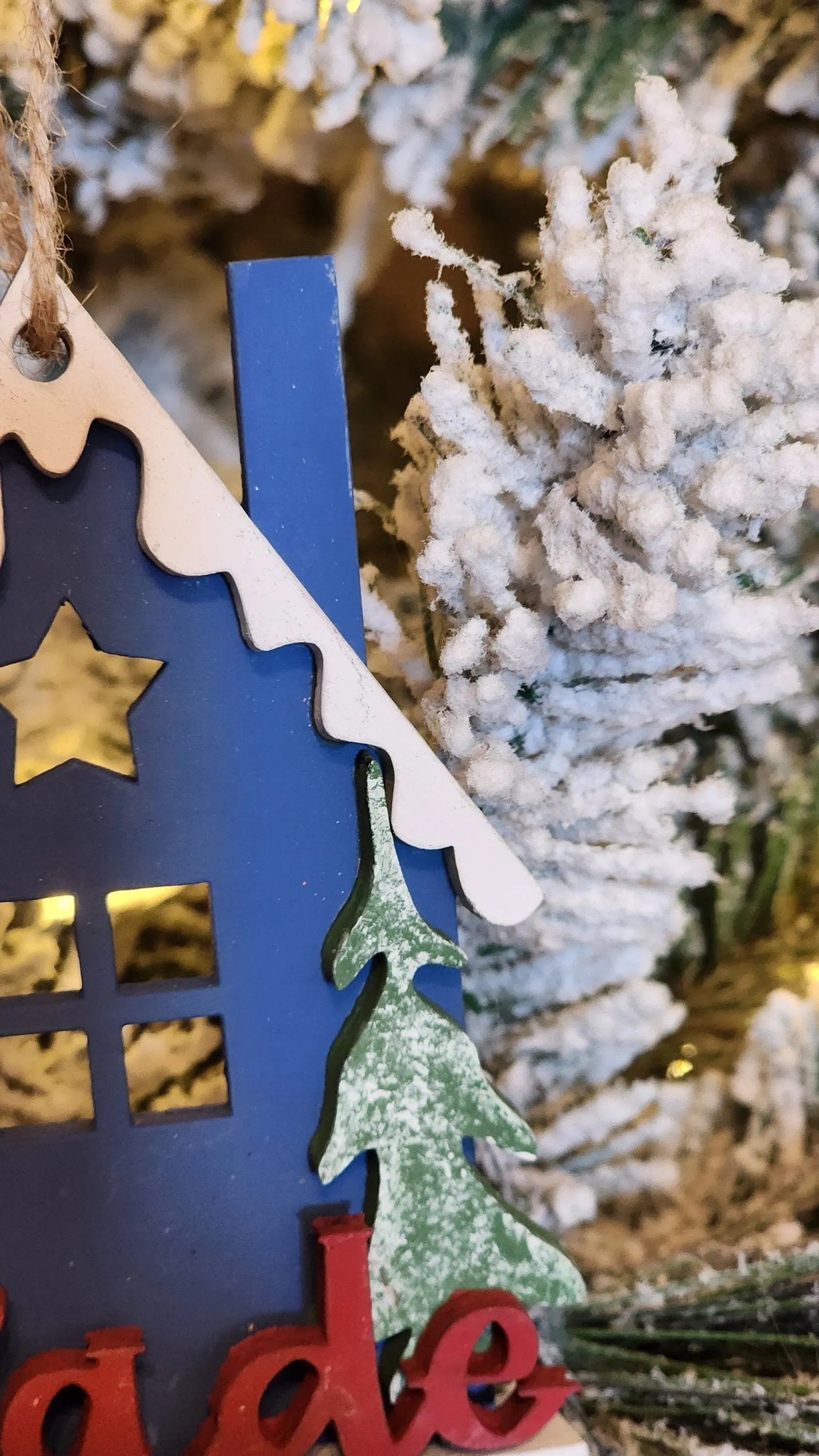 Children's Cottage | Personalized Ornament Woodsy What Knots