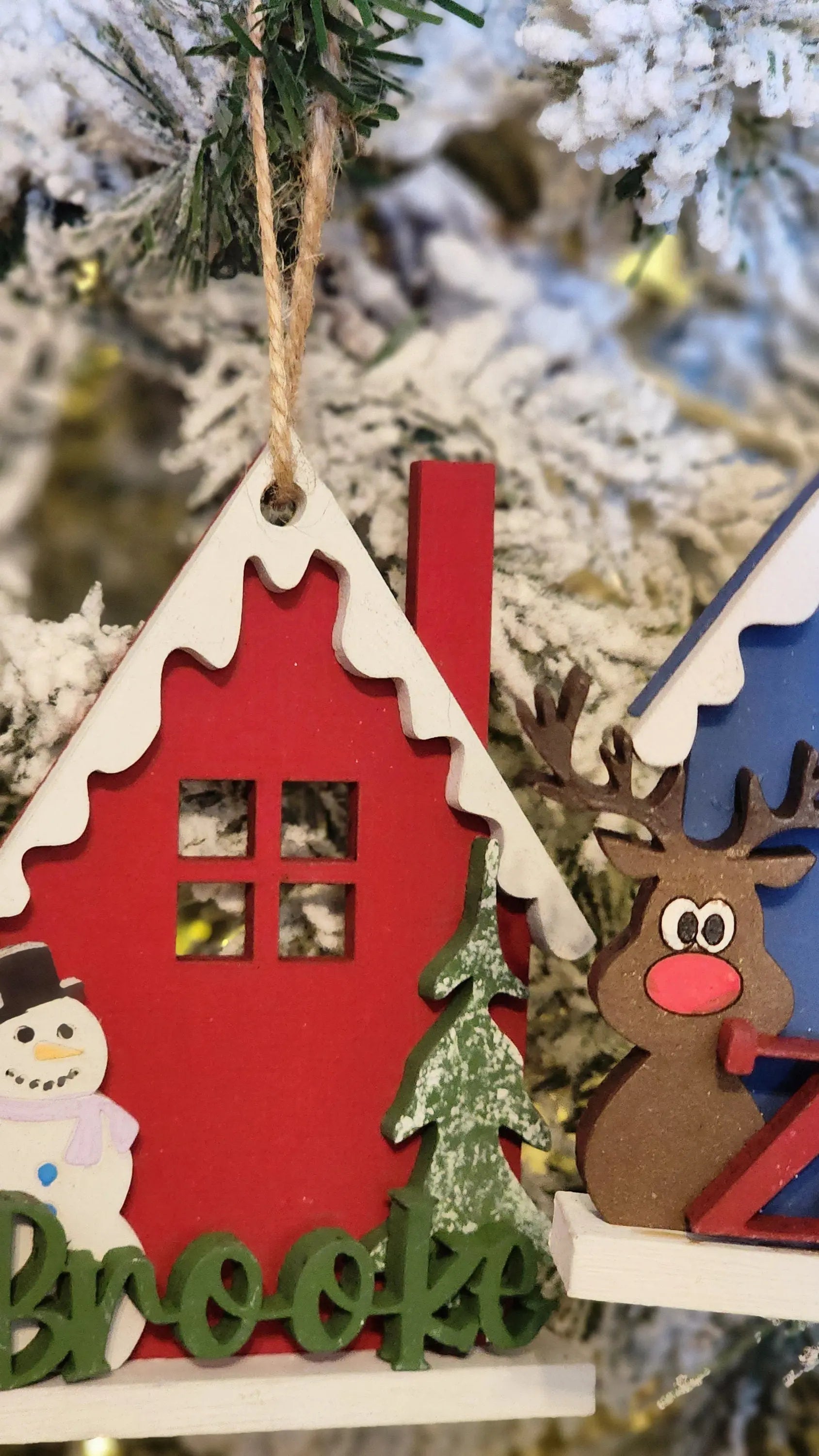 Children's Cottage | Personalized Ornament Woodsy What Knots