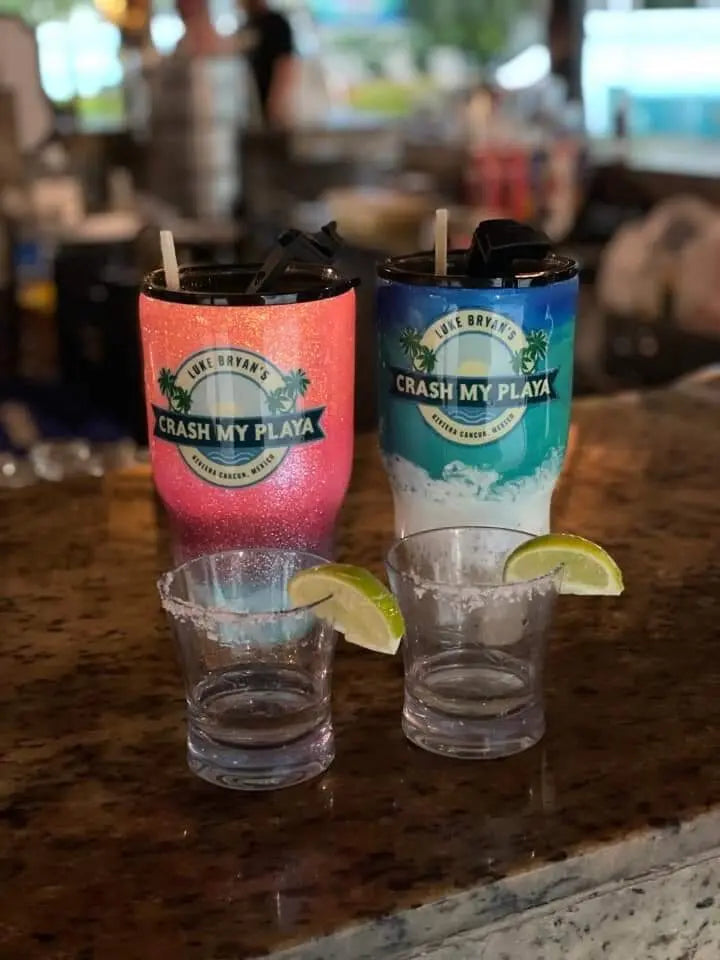 Crash My Playa | Personalized Beach Tumbler Woodsy What Knots
