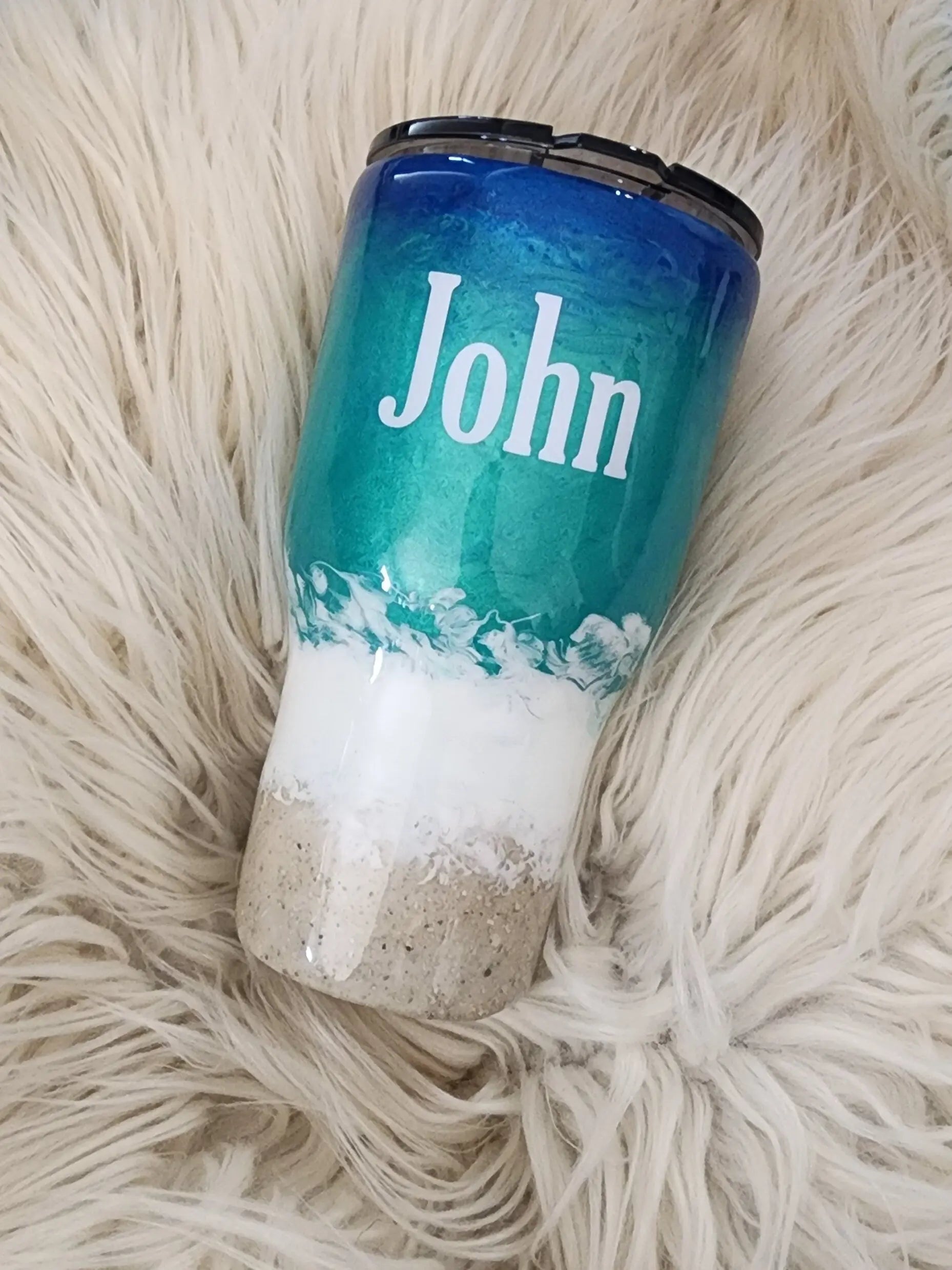 Men's Beach Tumbler | Beach Scene | Crash My Playa Woodsy What Knots