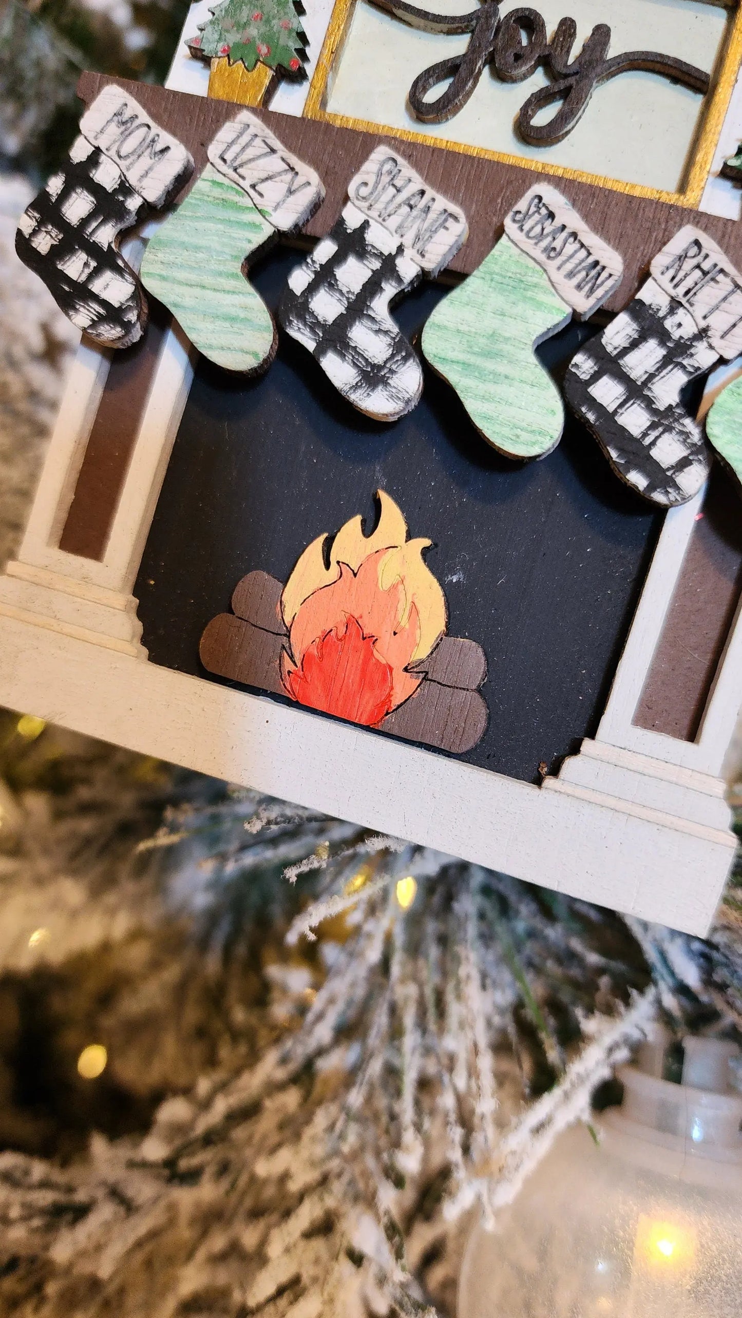 Personalized Family Ornament.