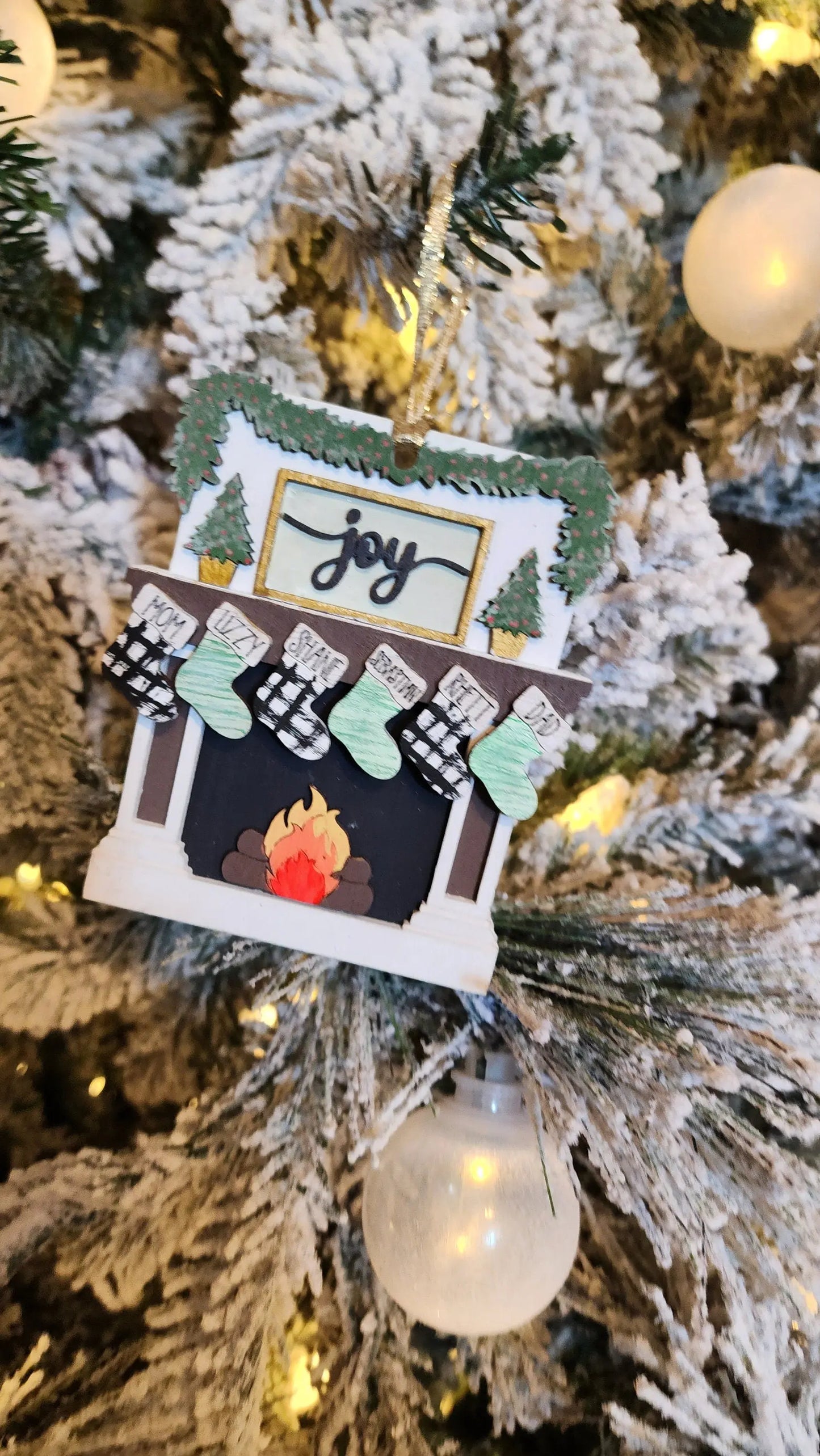 Personalized Family Ornament.