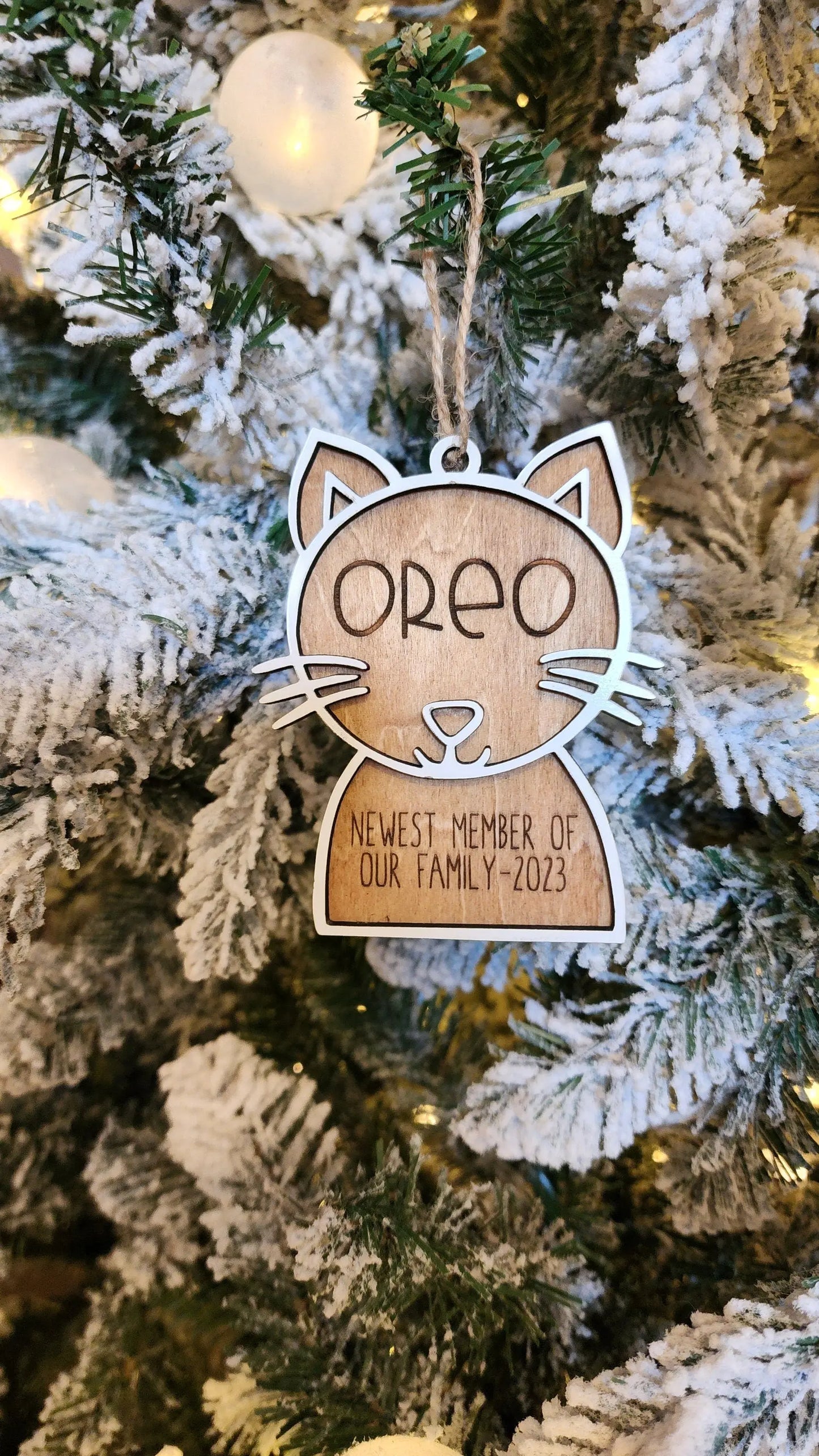 Pet Oranment | Personalized Ornament.