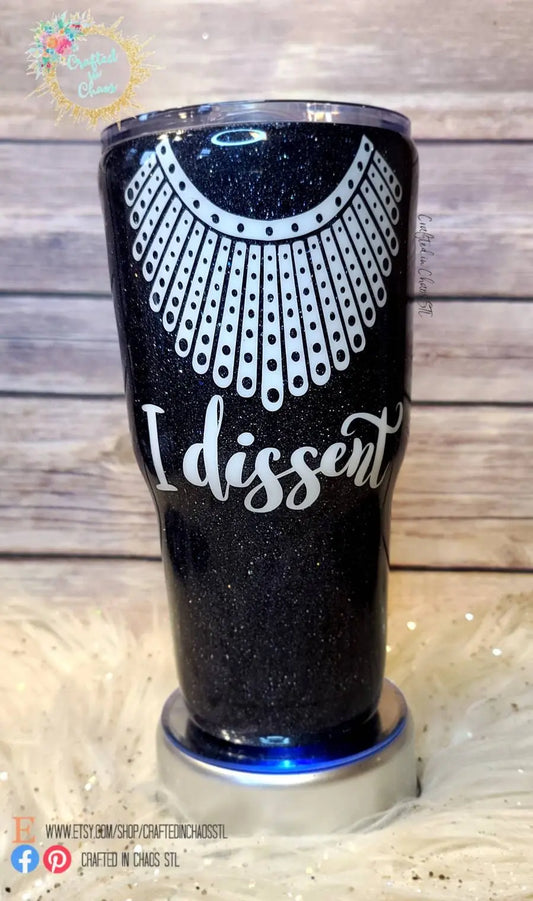RBG Glittered  Tumbler Woodsy What Knots