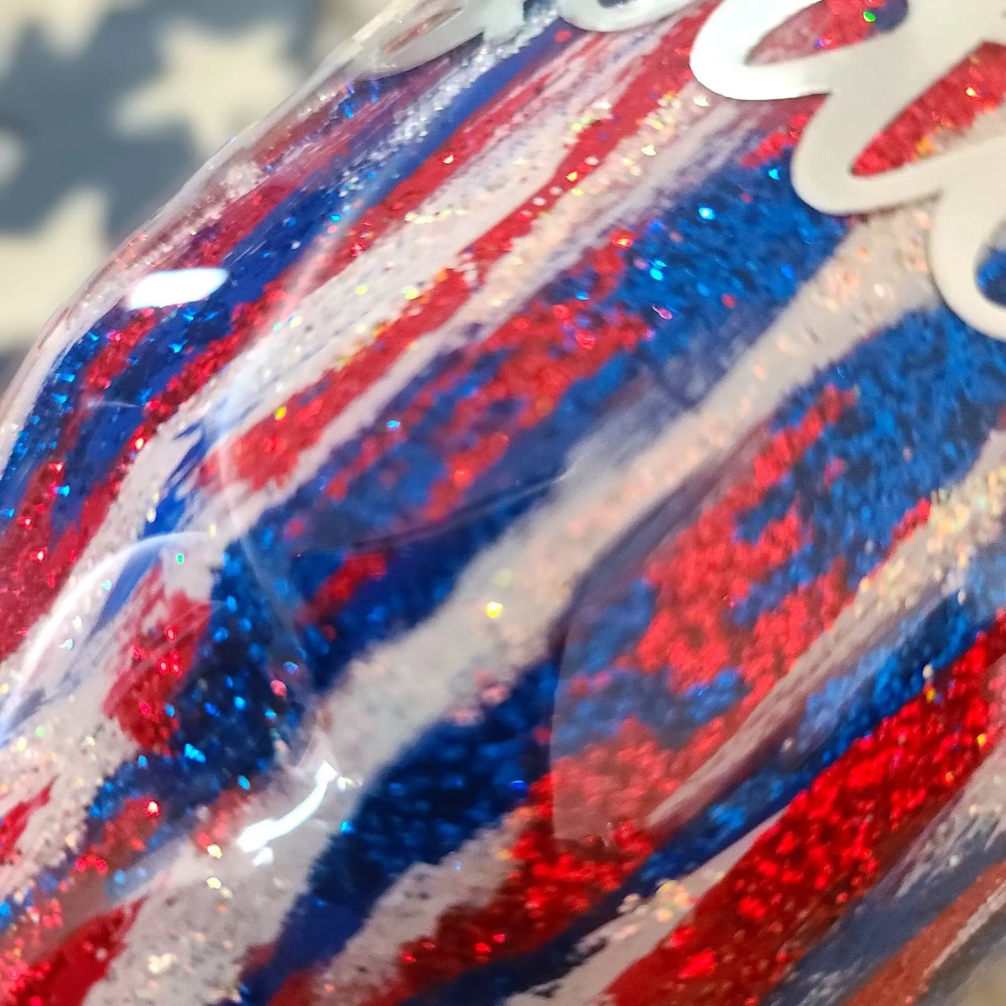 Star Spangled Cutie | Personalized Tumbler Woodsy What Knots