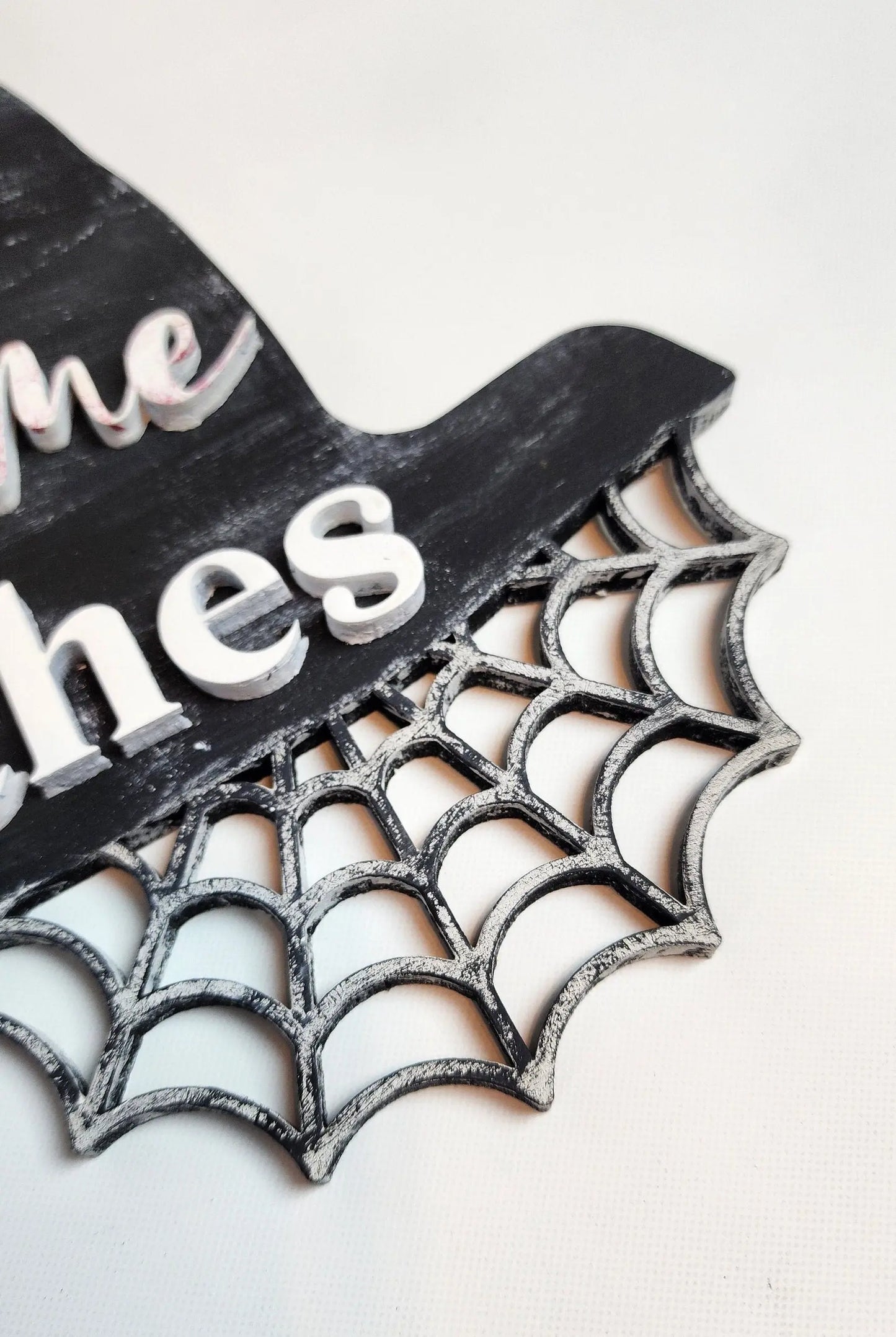 Welcome Witches - Funny Halloween Door Sign Woodsy What Knots