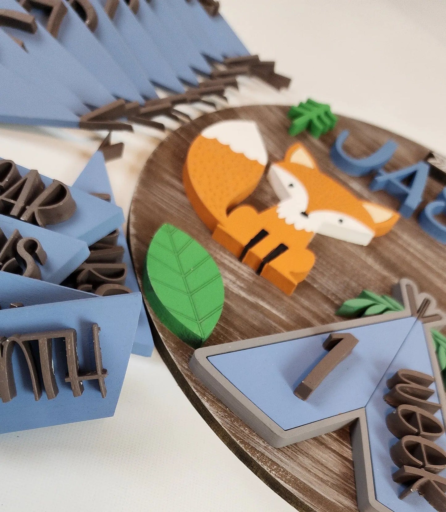 Woodsy Adventure Newborn Milestone Sign Woodsy What Knots