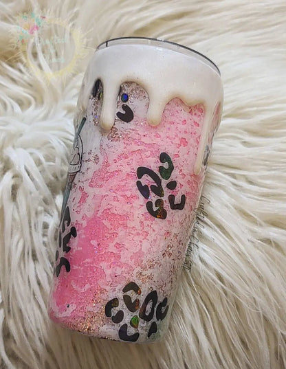 Iced Coffee | Personalized Tumbler Woodsy What Knots