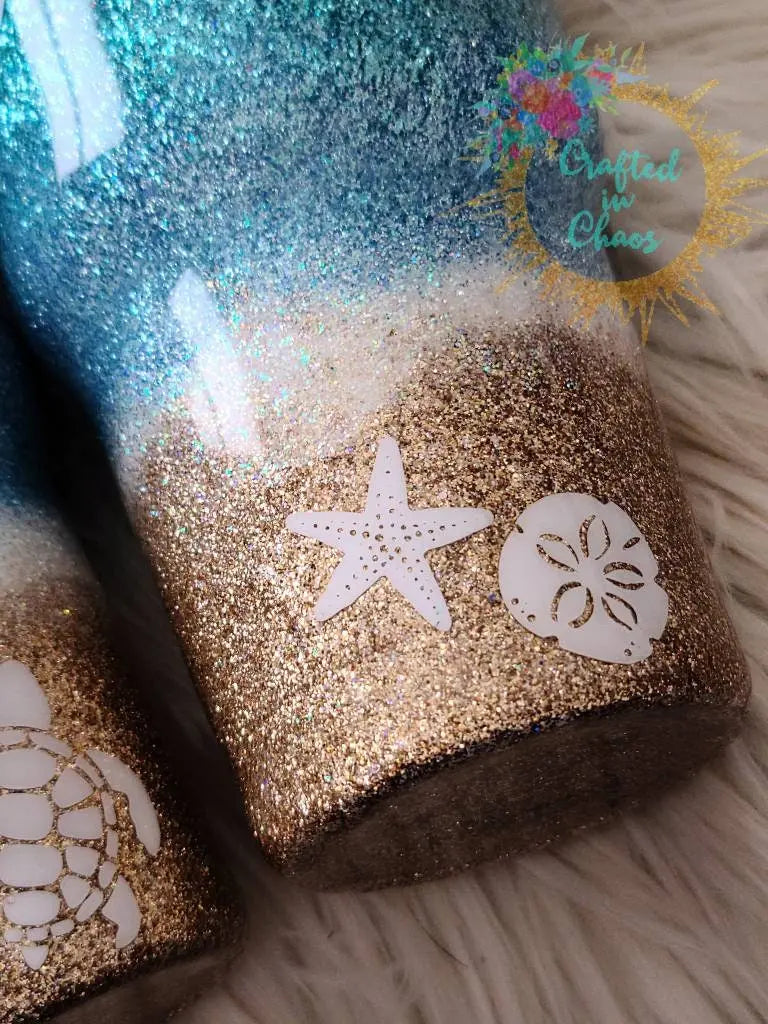 No One Likes A Shady Beach | Personalized Beach Tumbler Woodsy What Knots