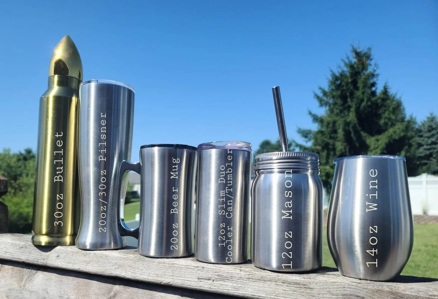 No One Likes A Shady Beach | Personalized Beach Tumbler Woodsy What Knots