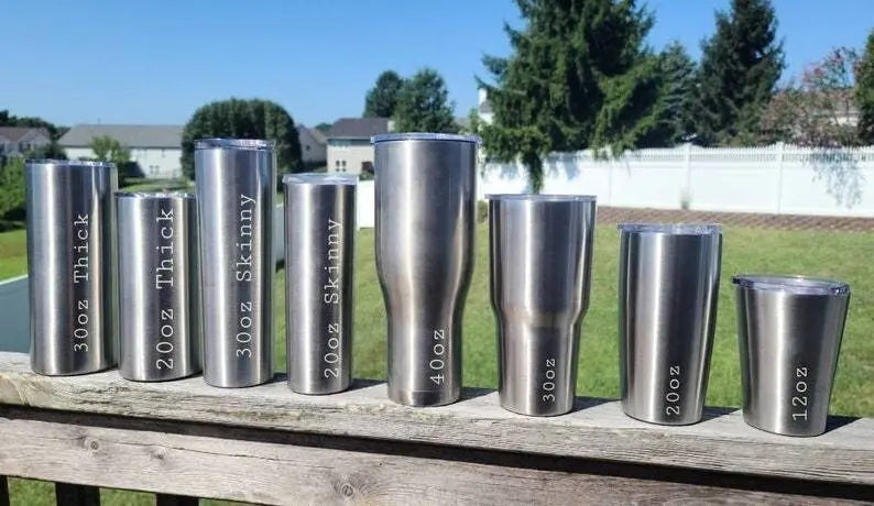 Red, White, and Booze | Personalized Glitter Tumbler Woodsy What Knots
