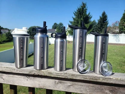Red, White, and Booze | Personalized Glitter Tumbler Woodsy What Knots