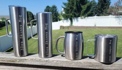 Red, White, and Booze | Personalized Glitter Tumbler Woodsy What Knots