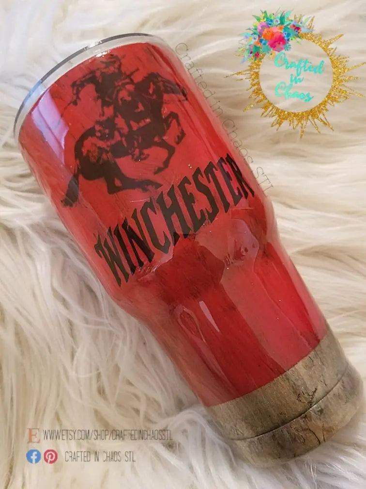 Shotgun Shell Tumbler | Personalized Mens Tumbler Woodsy What Knots