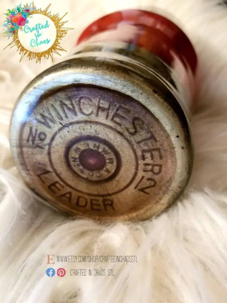 Shotgun Shell Tumbler | Personalized Mens Tumbler Woodsy What Knots