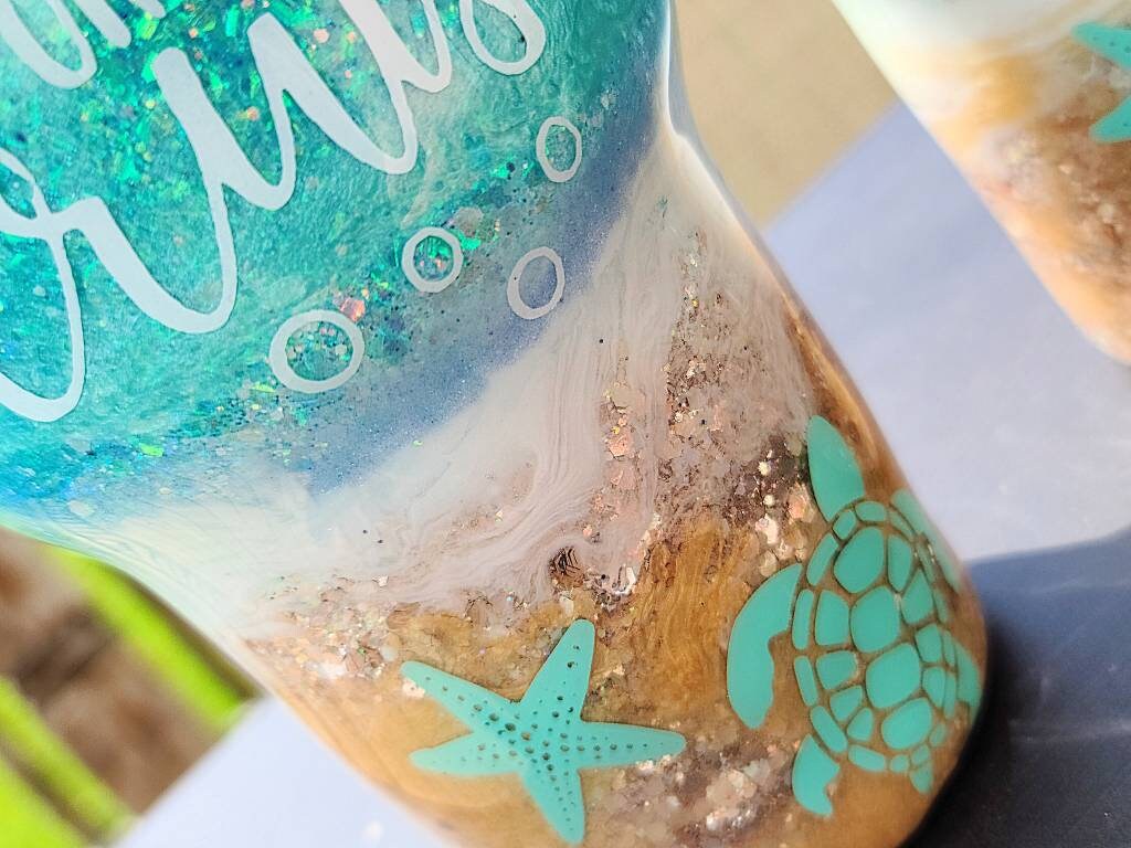 Life is Better on a Cruise |  Personalized Glitter Tumbler