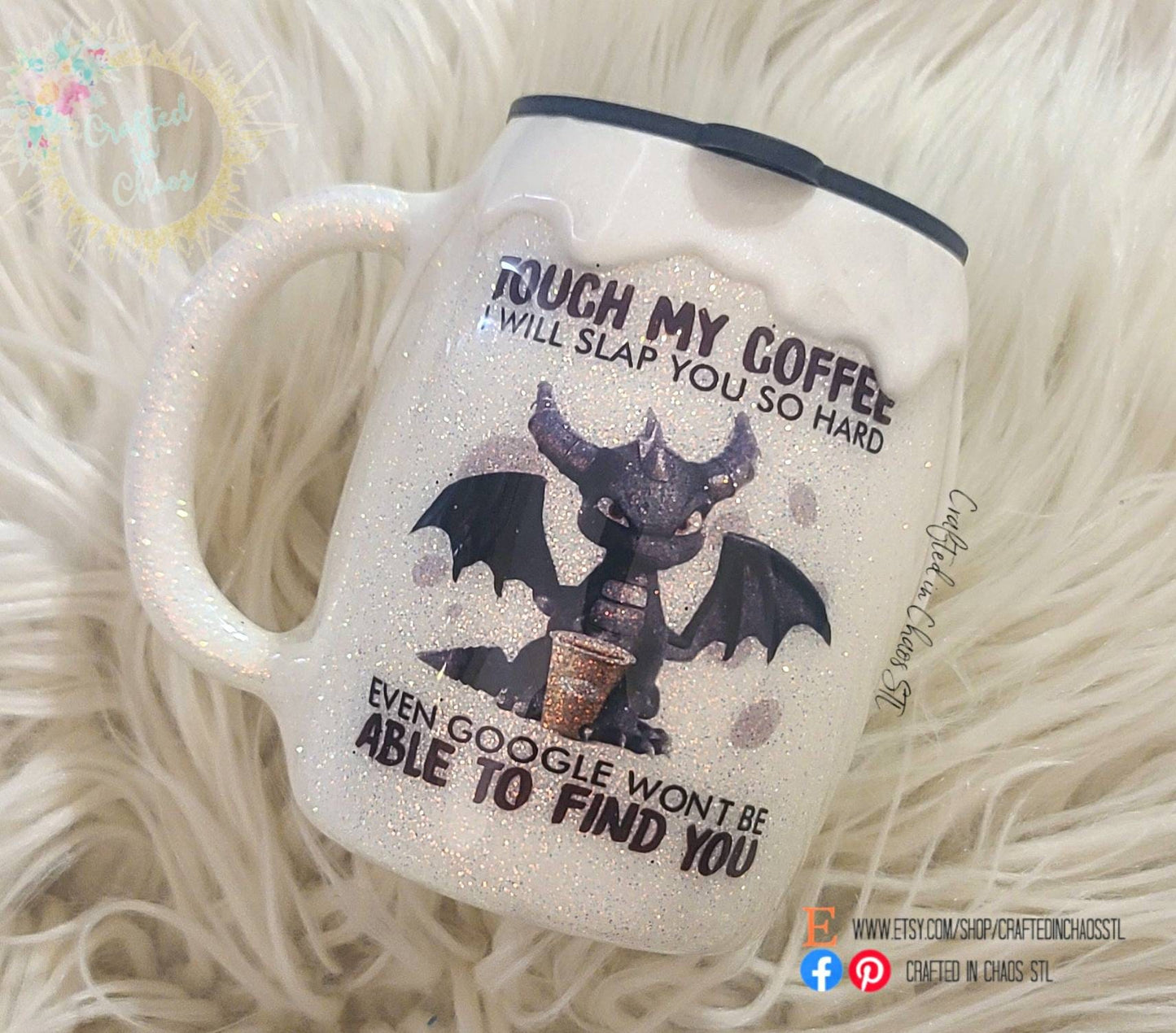 Touch My Coffee |Personalized Tumbler