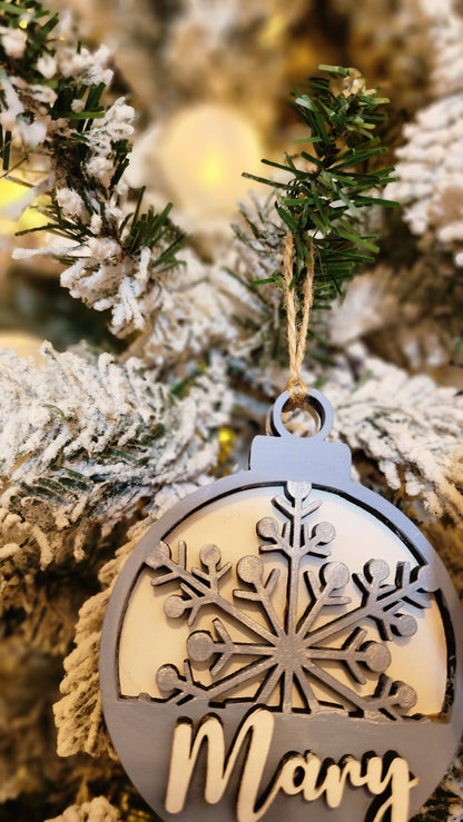 Snowflake | Personalized  Ornament