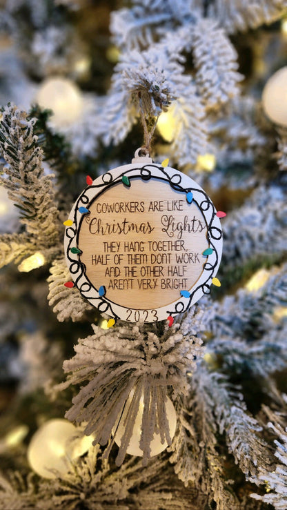 Coworker Christmas Ornament