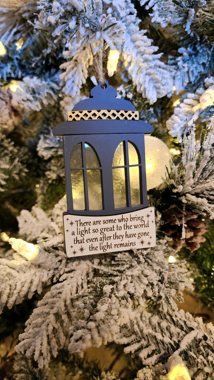 Memorial Lantern Christmas Ornament