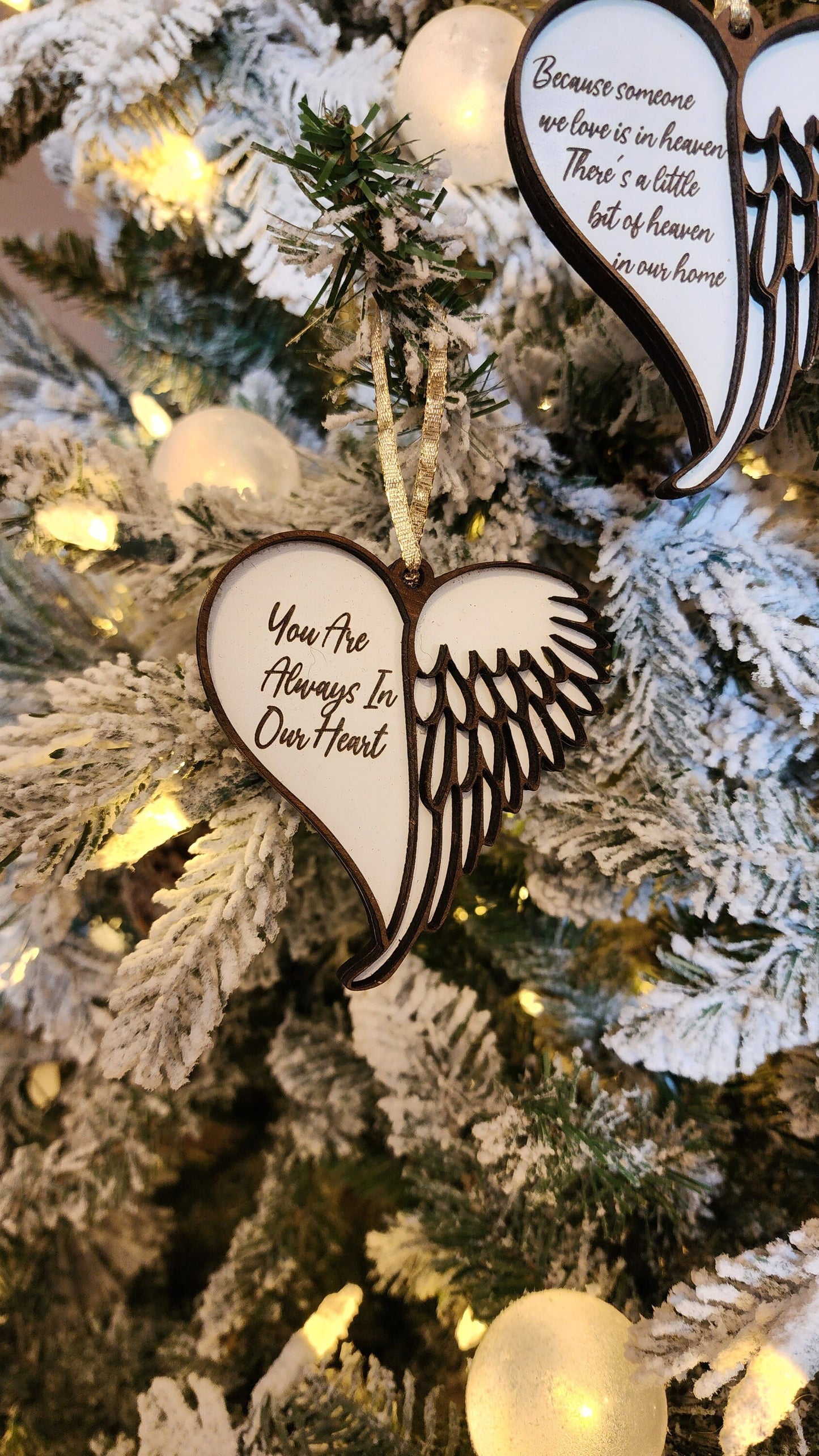 Angel Wing Ornament.