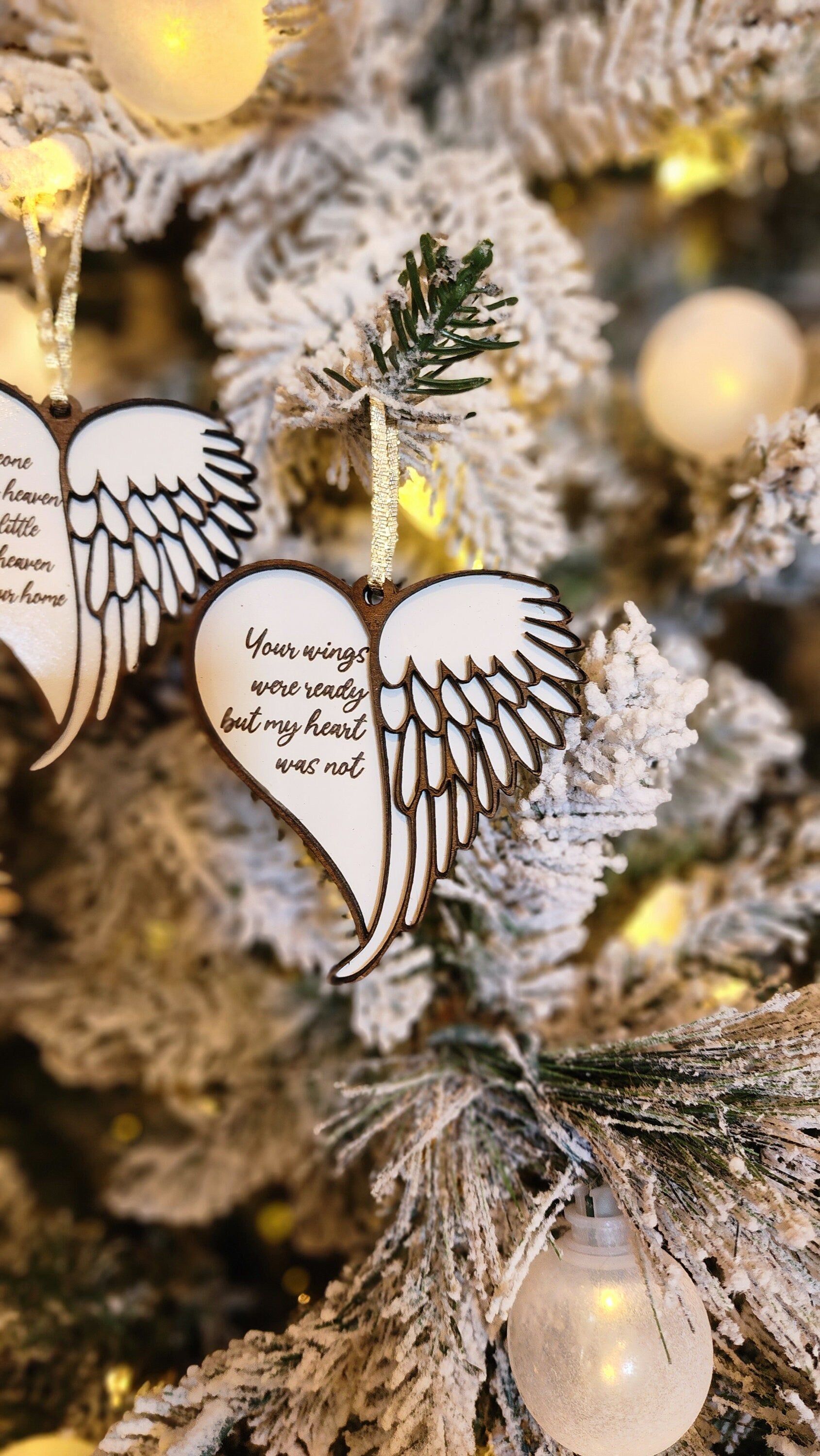 Angel Wing Ornament.